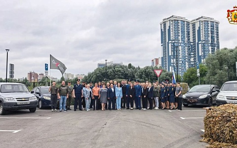 Рязанским десантникам привезли технику высокой проходимости