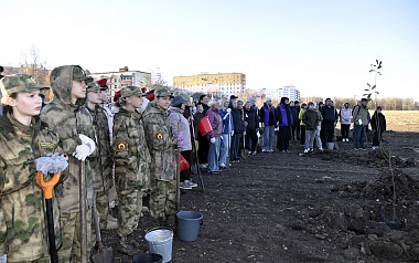 В Сасове заложили сад к 100-летию города