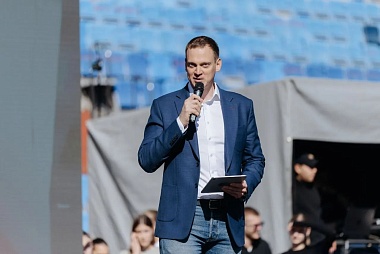 В Рязани 10-й год подряд провели «Зарядку с чемпионом»