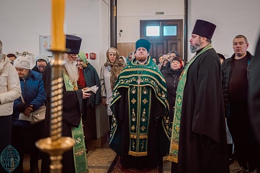 Вербное воскресенье 2025: фоторепортаж из Вознесенского храма