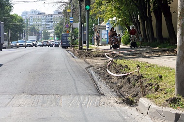 Рязанцам рассказали о ходе ремонта 50 дорог в городе