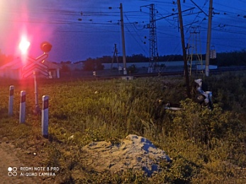 В Чучковском районе 42-летний рязанец погиб в ДТП ВАЗ и электрички