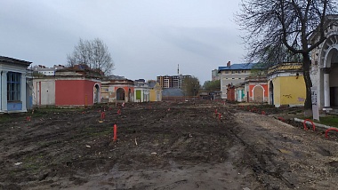 В рязанский Торговый городок проложили электричество