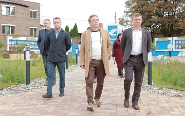 Реконструкцию городского парка в Скопине завершат к концу осени