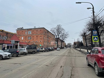 Пожар в здании училища связи в Рязани. Фоторепортаж