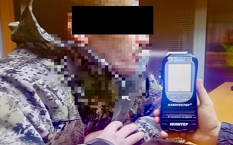 В центре Рязани полиция задержала пьяного водителя Land Rover Discovery