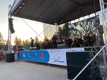 В Солотче прошёл фестиваль «Земля Паустовского» с выступлением оркестра