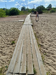 В Рязани проинспектировали пляж на Борковском карьере