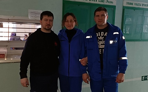 «Скорая» прорвалась через 10-балльные пробки, чтобы спасти мужчину с инфарктом