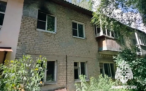 В Рязанской области произошли пожары в нескольких многоквартирных домах