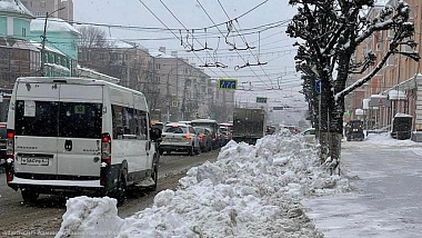 Рязанская администрация отчиталась об уборке снега в выходные
