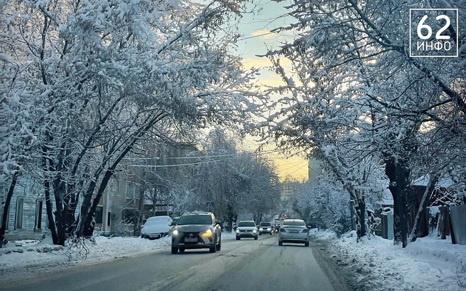 Облачная погода и гололедица в Рязанской области: прогноз на 28 декабря - 62ИНФО