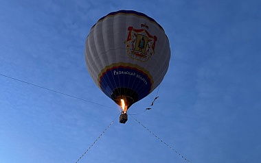 Первые зимние подъёмы на аэростате прошли в Рязанской области