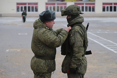 В Рязани встретили вернувшихся со спецоперации военнослужащих