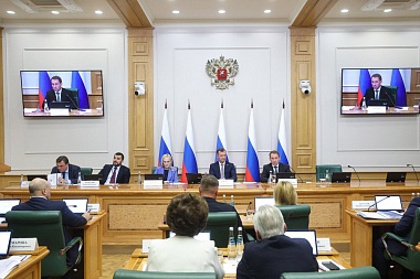 Аркадий Фомин принял участие в заседании Президиума Совета законодателей РФ