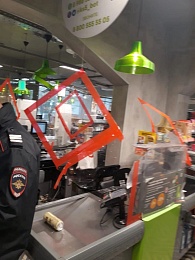 В Рязани мужчина устроил погром в «Пятёрочке» 