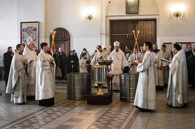 В Рязанской области встретили Крещение Господне на водоемах