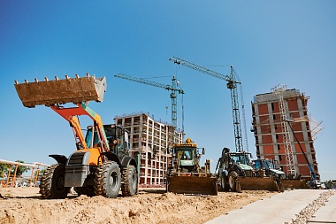 Строительный автопарк ГК «Зелёный сад» в Рязани превысил 400 спецмашин