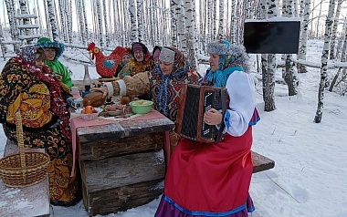 В Рязанской области устроили яркие гуляния на Святки