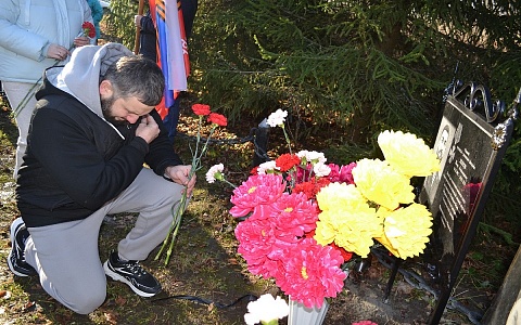 В Пронском районе установили памятную доску местному жителю, павшему на СВО