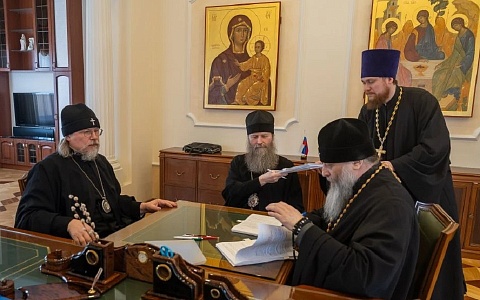 Митрополит Марк передал дела новому главе Рязанской епархии