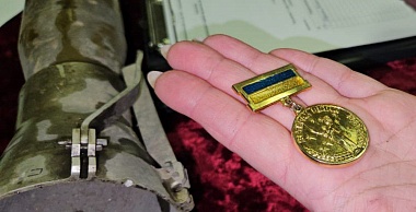 Пронскому музею передали трофеи с фронта