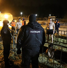 Около 16 тысяч человек приняли участие в праздновании Крещения Господня в Рязанской области