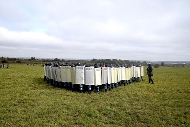 В рязанском УФСИН отработали действия на случай массовых беспорядков заключённых
