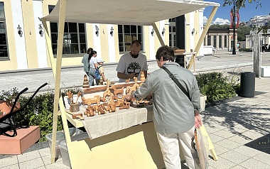 В Рязани в Торговом городке проходит праздник истории и культуры