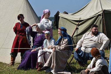 Фестиваль «Поле брани» в Спасском районе переносит гостей в эпоху Древней Руси
