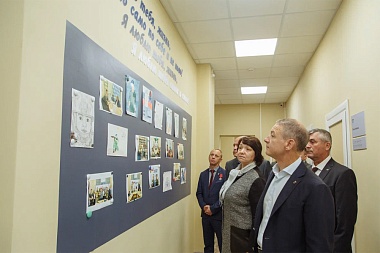 Глава Рязоблдумы Аркадий Фомин осмотрел региональный фонд «Защитники Отечества»