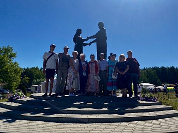 В селе Ласково отпраздновали День семьи, любви и верности