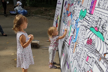 Фото с площадки 62ИНФО на Дне города в ЦПКиО