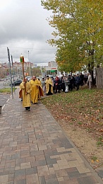 В Крестовоздвиженский храм Рязани привезли частицу мощей Николая Угодника