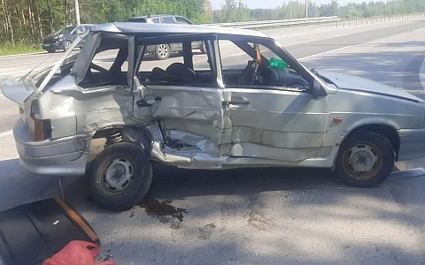  Водитель и две пассажирки пострадали в ДТП с Kia Sportage и ВАЗ-21140 под Рязанью