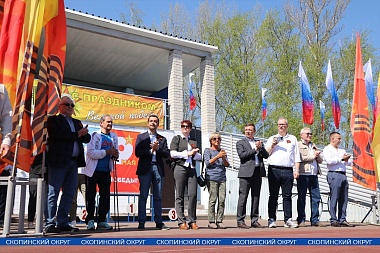 Итальянская делегация приехала в Скопинский округ накануне Дня Победы