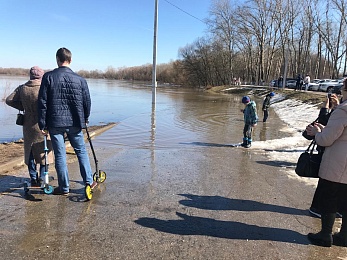 В рязанском Лесопарке прогнили новые помосты