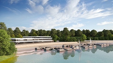 В рязанских Борках появится набережная с причалом и академия художественной гимнастики