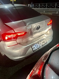 В Рязани произошла массовая авария на улице Октябрьской