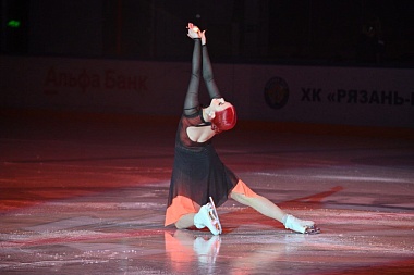 Серебряная призерка Олимпиады в Пекине Александра Трусова выступила в Рязани