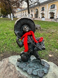 В Рязани утеплили памятник - 62ИНФО В Рязани утеплили памятник