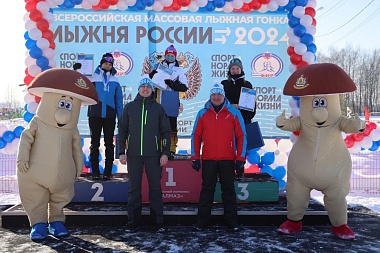 В Рязанской области прошла 42 «Лыжня России»