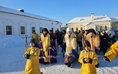 В Успенской Вышенской обители почтили память святителя Феофана Затворника