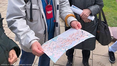 В Рязани провели пешеходные экскурсии в День Победы 