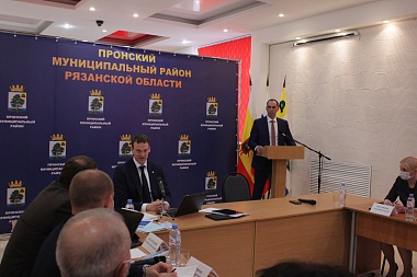 Павел Малков посетил Пронский район и Рязанскую ГРЭС