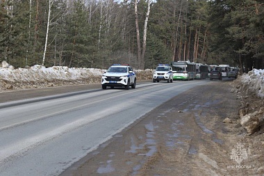 МЧС провело II этап командно-штабного учения в Солотче