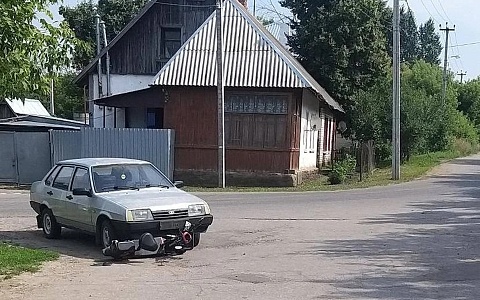 В ДТП в Скопине пострадали двое несовершеннолетних