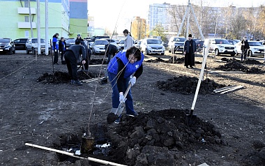 В Сасове заложили сад к 100-летию города