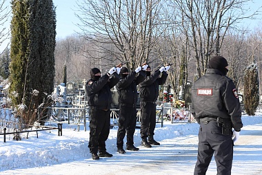 Рязанские силовики почтили память погибших во время службы коллег