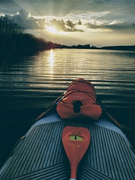 Встань и греби. Первопроходец сапсёрфинга в Рязани — о путешествиях, приключениях и красоте родной природы